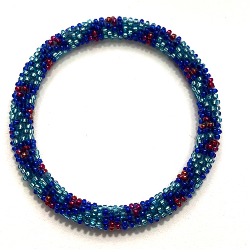 Lily and Laura roll-on beaded bracelet